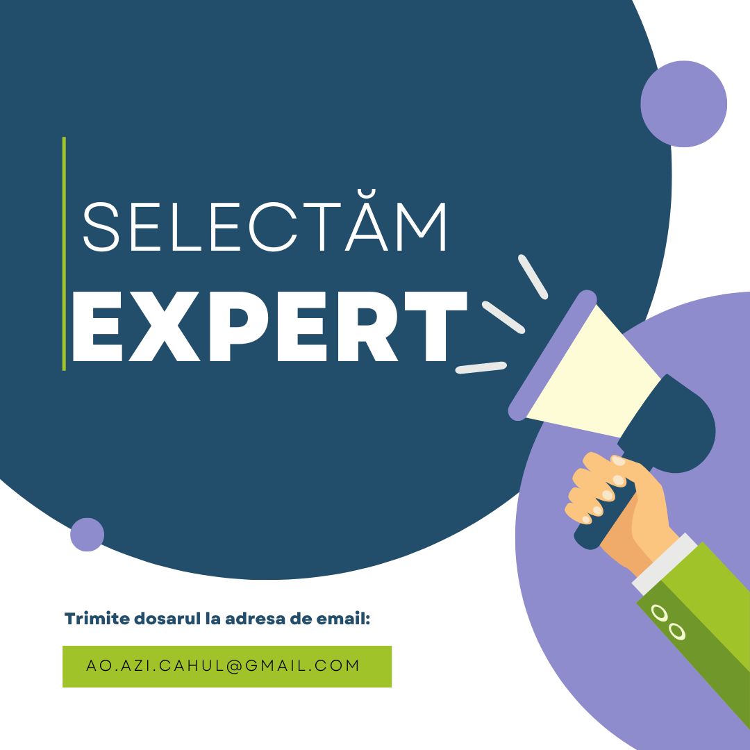 Selectarea unui expert în domeniul protecției sociale a persoanelor cu dizabilități