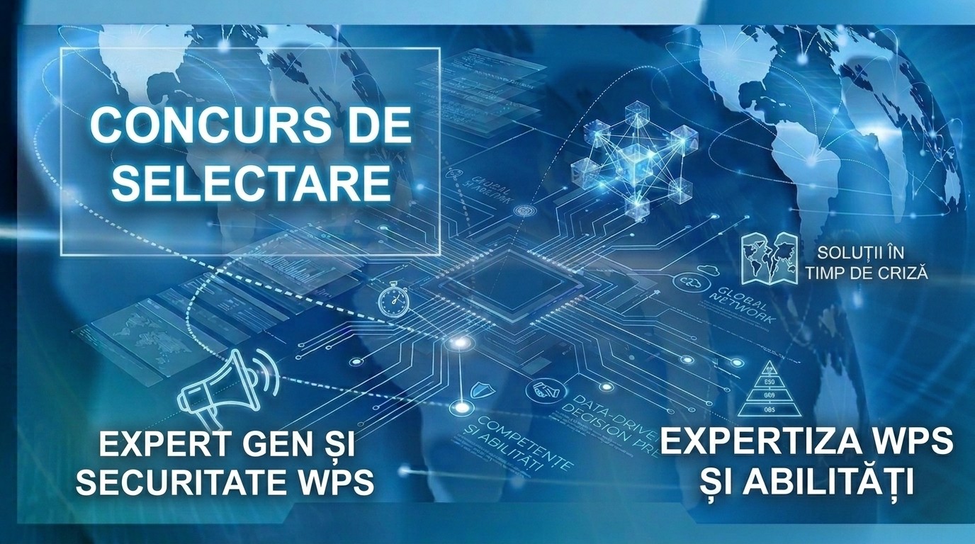 Concurs de selectare a unui expert în gen și securitate