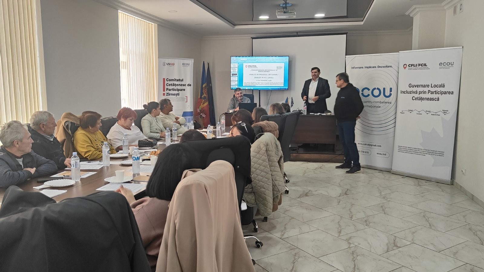 Implicarea diasporei în consultările publice a fost discutată la Zîrnești