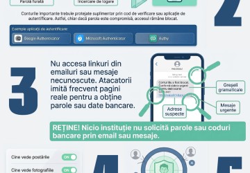 (RO) Asociația ECOU din Cahul vine cu recomandări cum de navigat sigur pe online. 7 pași pentru protejarea conturilor și rețelelor sociale